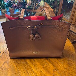 Brown Kate Spade Bag with Great internal compartments